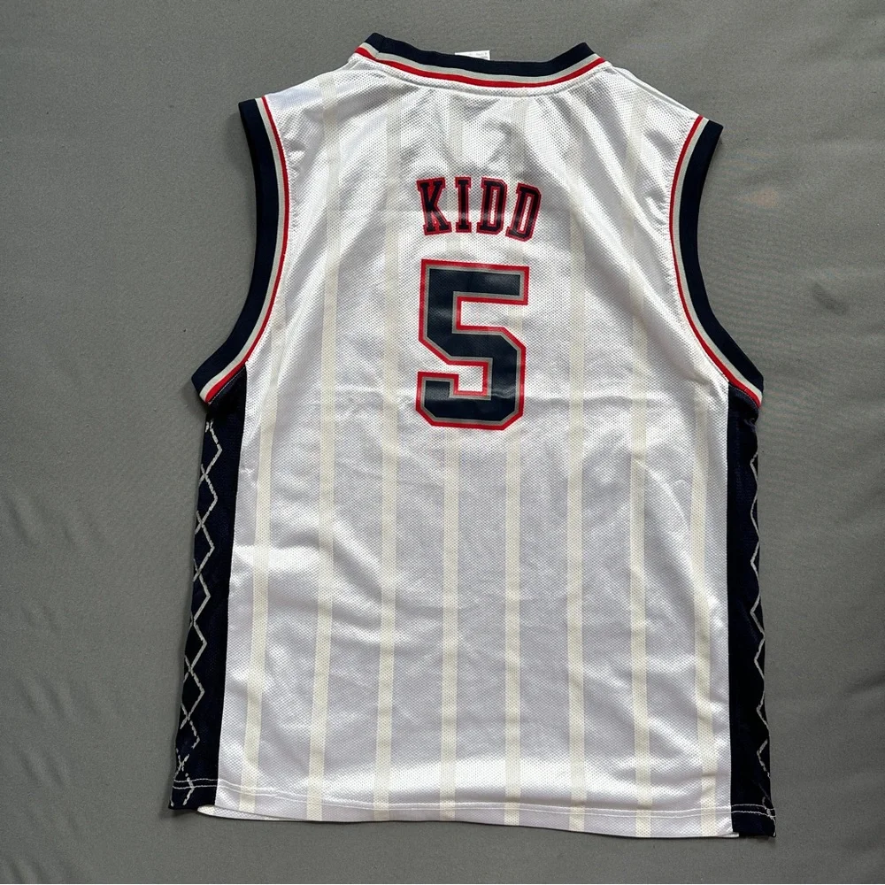 Reebok Nets Jersey SIZE XL Kidd Number 5 - Picture 8 of 8